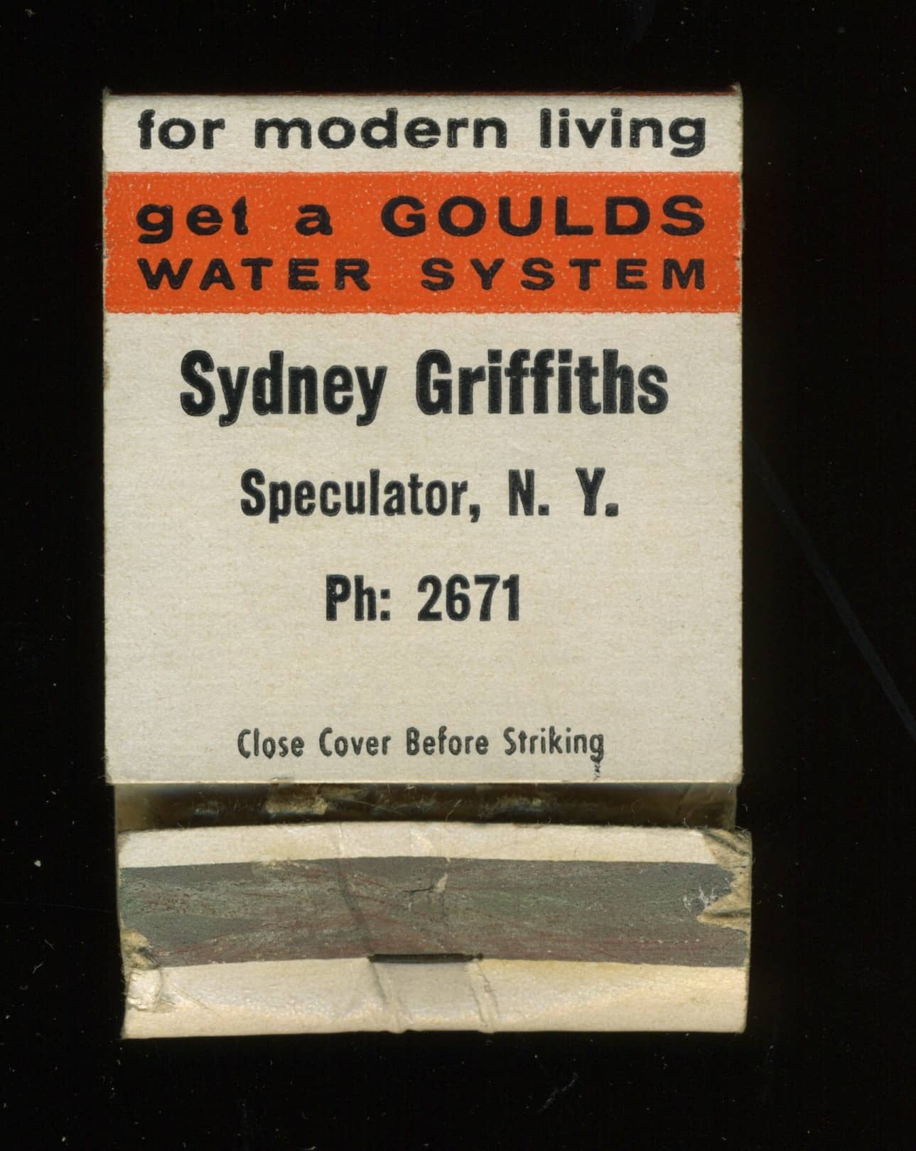 Sydney Griffiths - back