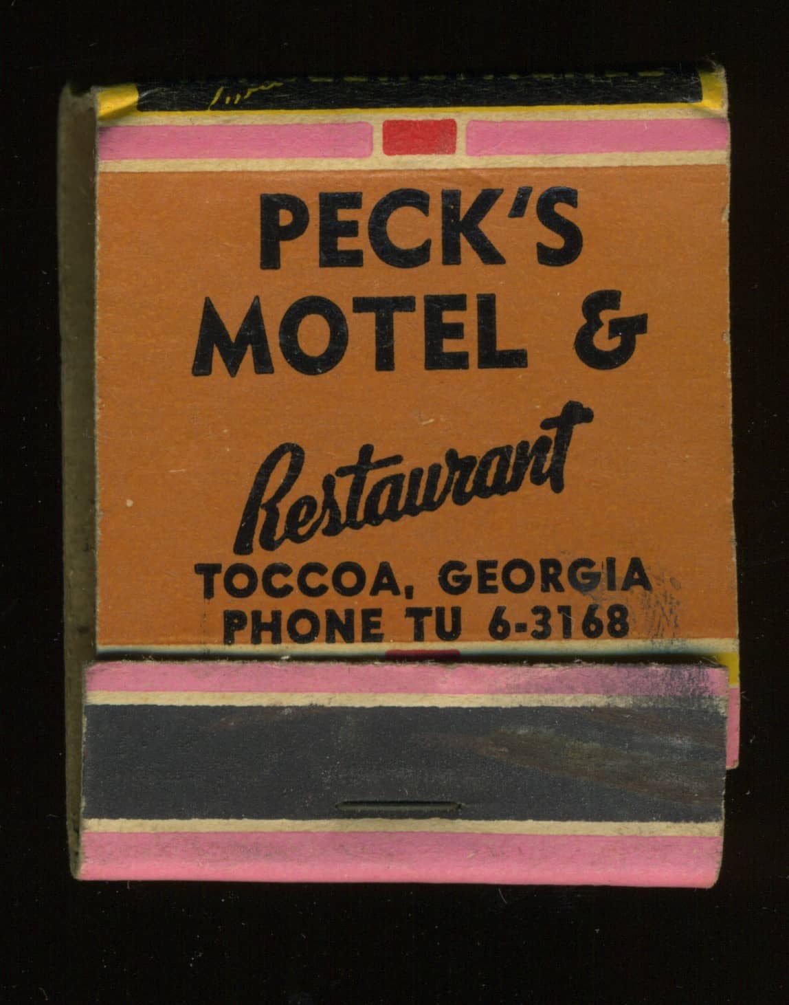 Peck's Motel & Restaurant - back