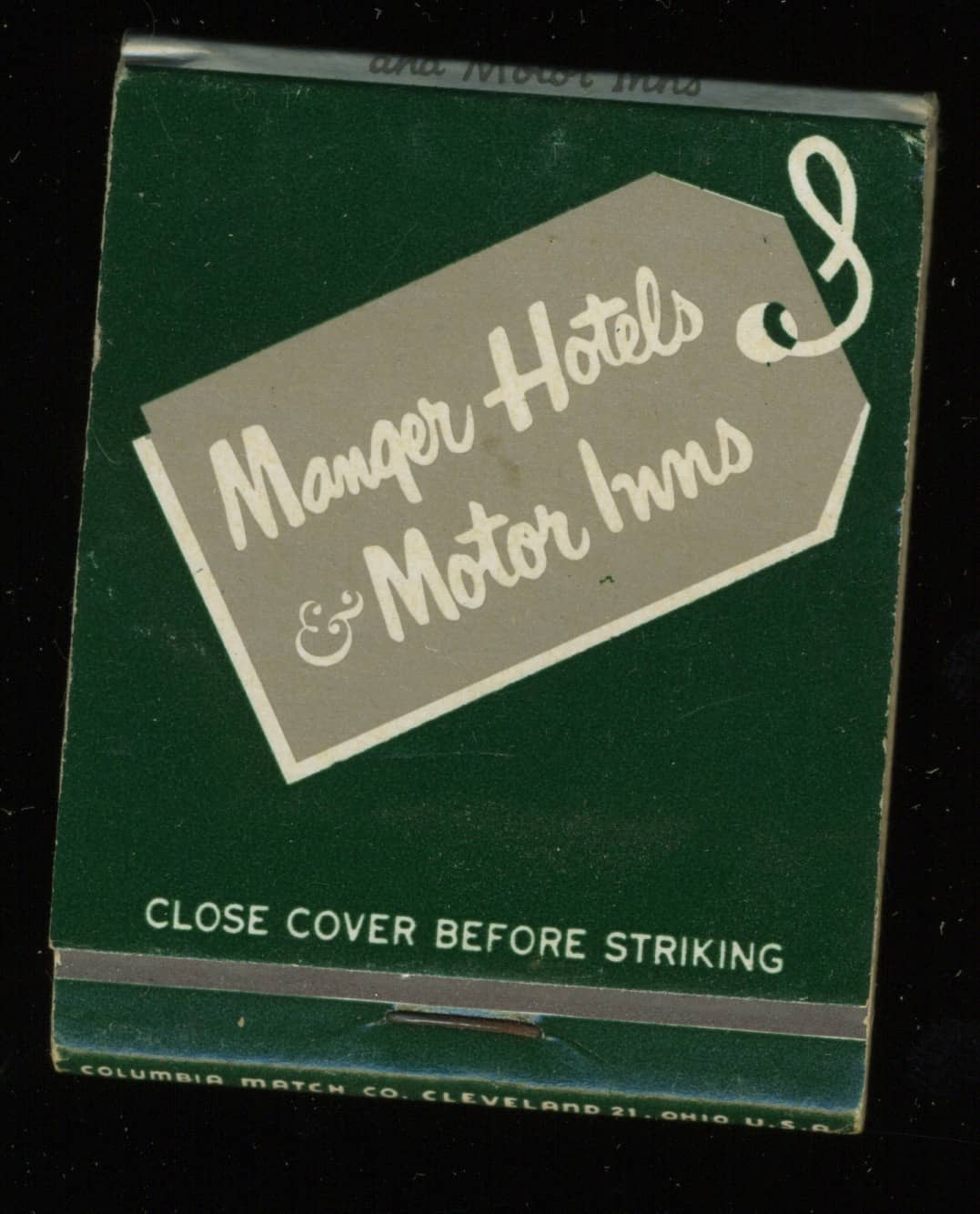 Manger Hotels & Motor Inns - back