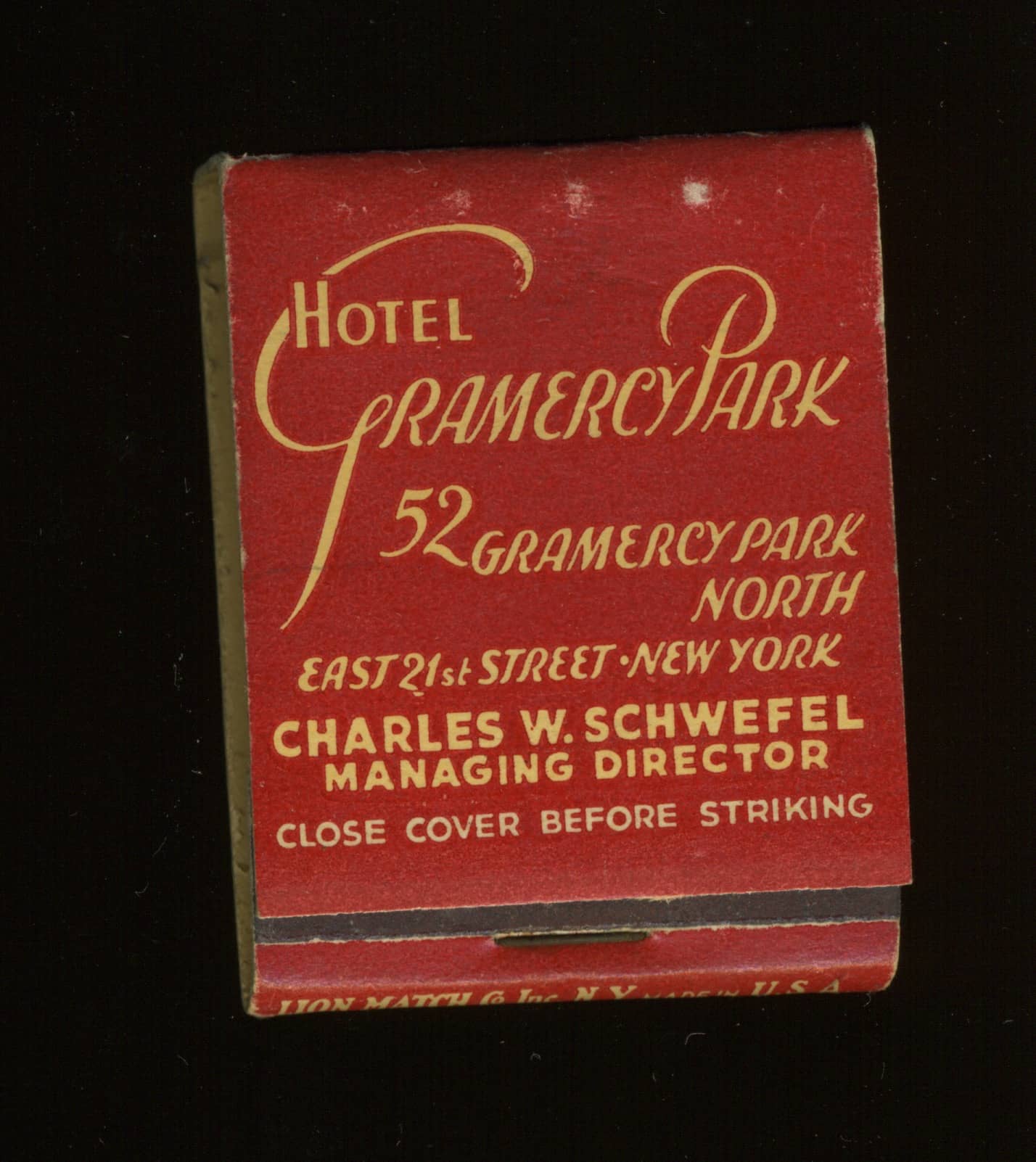 Hotel Gramercy Park - back