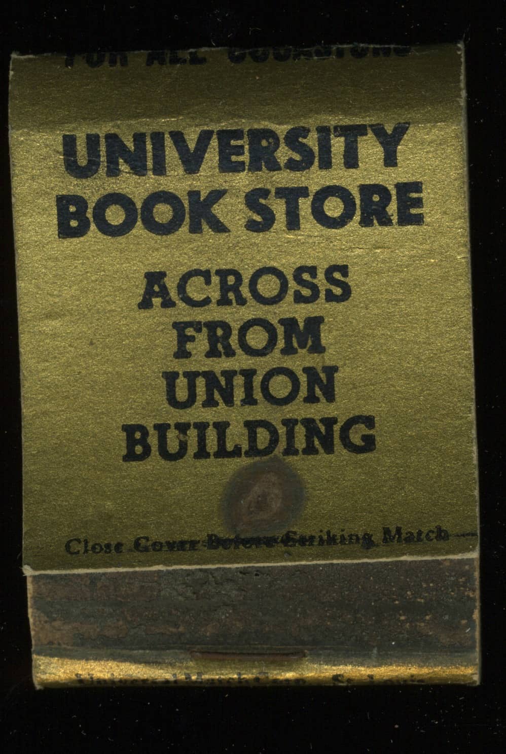 University Book Store - back