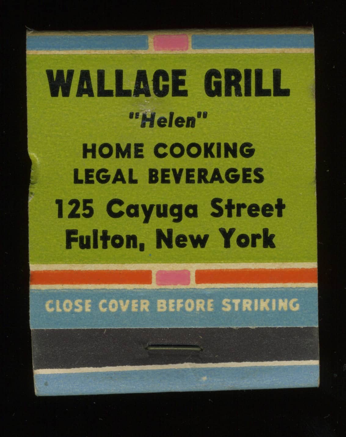 Wallace Grill - back