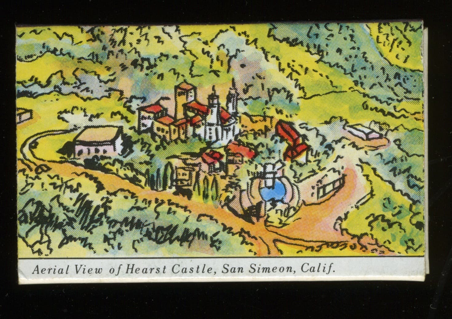 Hearst Castle - back